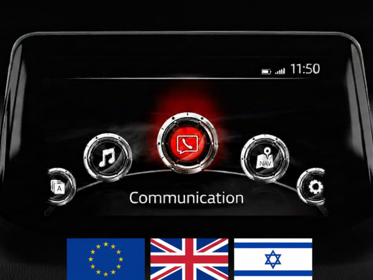 Mazda All Models Firmware Update v70.00.100 EU (Europe, UK, Israel